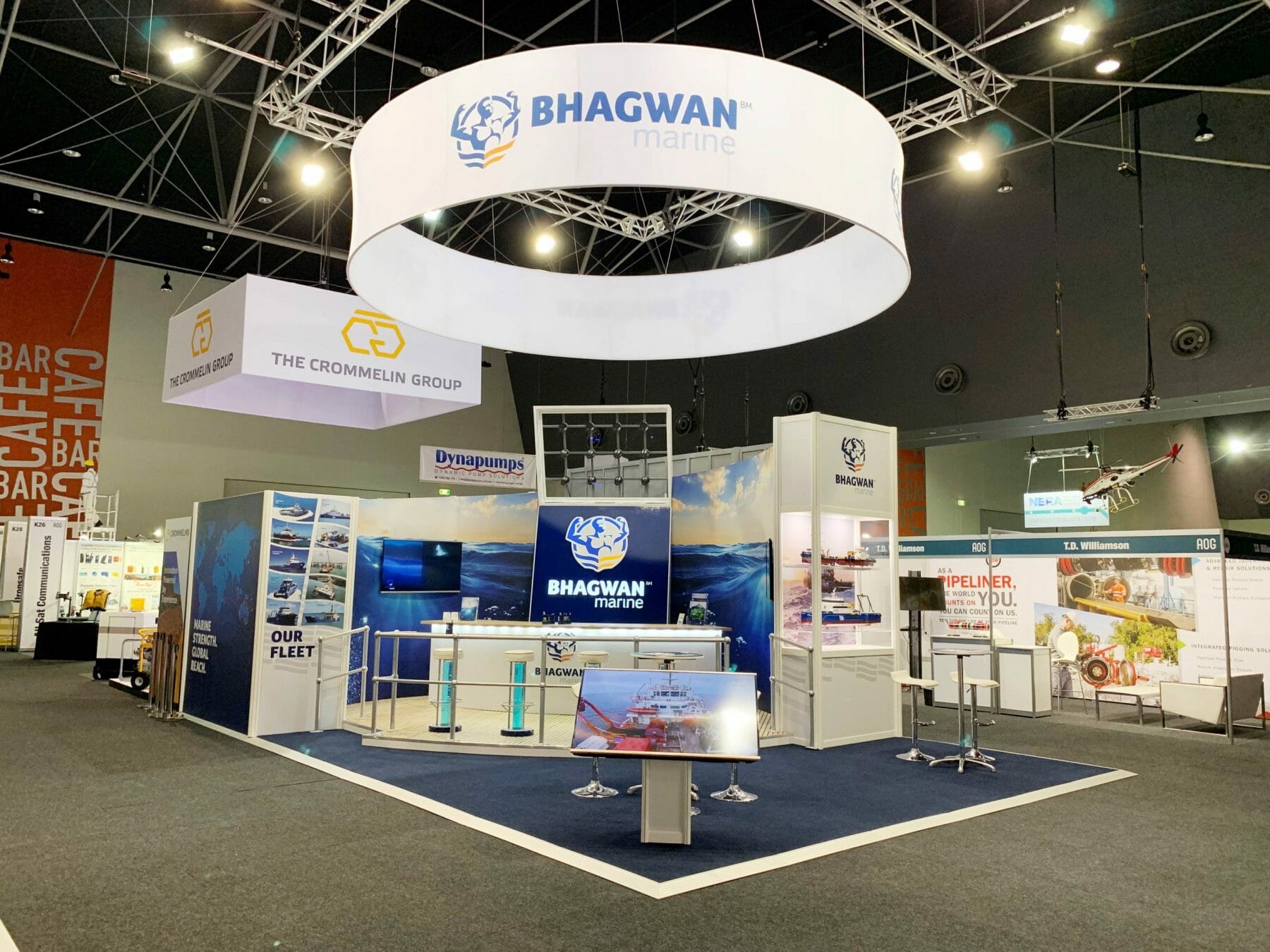 Bhagwan Marine AOG 2019 Stand of the year