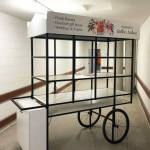 merchandising-cart-retail-perth-custom-fabrication-pop-up-florist-flowers-display-manufacture