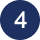 A dark blue circle with a white number four in the center. The image is simple, with minimal design elements, conveying clarity and focus on the number.